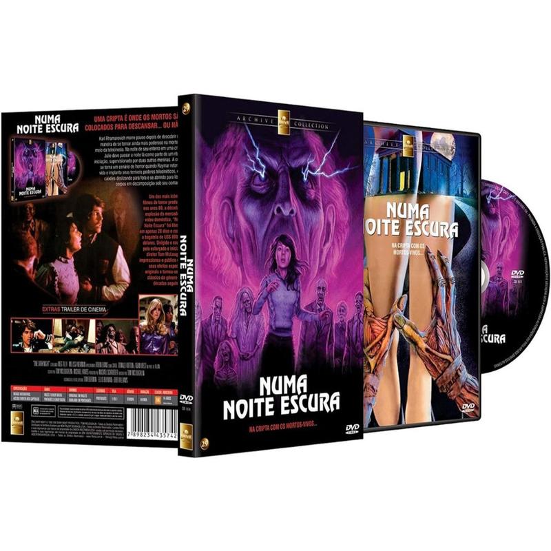 DVD Numa Noite Escura - DVD FILME TERROR - Livros de Literatura